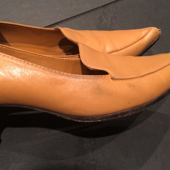 Furla Tan Leather Heels Size 37.5 - Picture 4 of 8